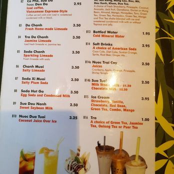 Pho 88 - the menu of the restaurant - Vietnamese Near Me - Lowell, Massachusetts