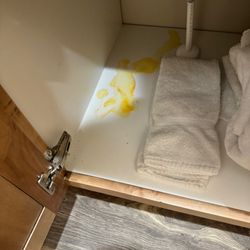 Island Park Cabins and Lodges - inside of cabinet