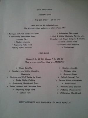 Menu photo 3 Black Sheep Bistro Glasgow, GLG