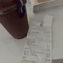 Oakberry Acai - The add ons I requested and just a regular smaller size of just açaí ‍ pathetic