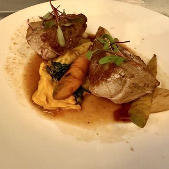 Aurum Maui - Lopes Farm Pork (needs more salt/seasoning) - VN - Desserts Near Me - Wailea, Hawaii Aurum Maui - Lopes Farm Pork (needs more salt/seasoning) - VN - Desserts Near Me - Wailea, Hawaii