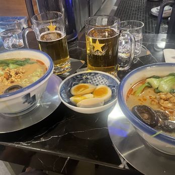 Afuri - Vege ramen and side eggs - Ramen Near Me - Culver City, California