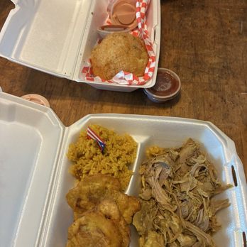 Sorta Rican - Plantains, rice, pork. - Puerto Rican Near Me - Broken Arrow, Oklahoma Sorta Rican - Plantains, rice, pork. - Puerto Rican Near Me - Broken Arrow, Oklahoma