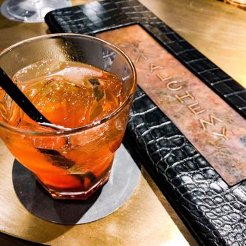 Alchemy - Old Fashioned w Chattanooga whiskey - Bars Near Me - Chattanooga, Tennessee