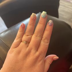 The Nail Nook - Fishing design nails