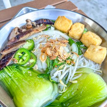 The Pho Fix - Vegan pho bowl with tofu, shiitake mushrooms, and bok choy - Vietnamese Near Me - Shenandoah, Texas The Pho Fix - Vegan pho bowl with tofu, shiitake mushrooms, and bok choy - Vietnamese Near Me - Shenandoah, Texas