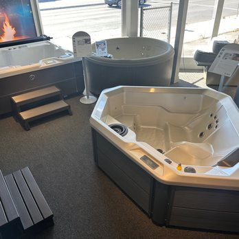Creative Energy - San Mateo showroom section for HotSpring hot tubs - Hot Tub & Pool Near Me - San Mateo, California