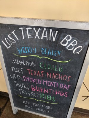Menu photo 4 Lost Texan BBQ Pleasant View, UT