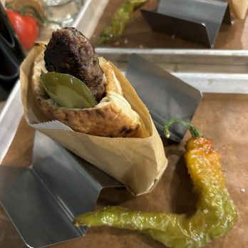 Miznon - Hudson Yards - Lamb Kebab Pita - Sandwiches Near Me - New York, New York