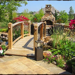 Rolling Meadows Landscape & Garden Center - A fun pond and backyard oasis.