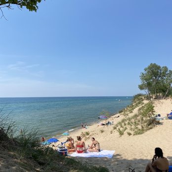 Saugatuck Dunes State Park - Photo of beach from above - Parks Near Me - Holland, Michigan Saugatuck Dunes State Park - Photo of beach from above - Parks Near Me - Holland, Michigan