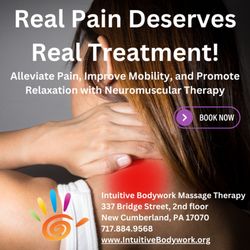 Intuitive Bodywork Massage Therapy - Real Pain Deserves Real Treatment at Intuitive Bodywork.