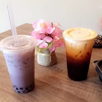 Bubbleful Tea - Taro & Thai Tea milk tea. ^__^ - Bubble Tea Near Me - High Point, North Carolina