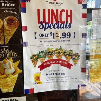 T-Swirl Crepe - Advertising - Desserts Near Me - Great Neck, New York T-Swirl Crepe - Advertising - Desserts Near Me - Great Neck, New York