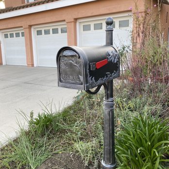 The Mailbox Man - Thanks to Nick! Finally I got my beautiful hummingbird mailbox and post installed in my hummingbird and monarch butterfly garden - General Contractors Near Me The Mailbox Man - Thanks to Nick! Finally I got my beautiful hummingbird mailbox and post installed in my hummingbird and monarch butterfly garden - General Contractors Near Me