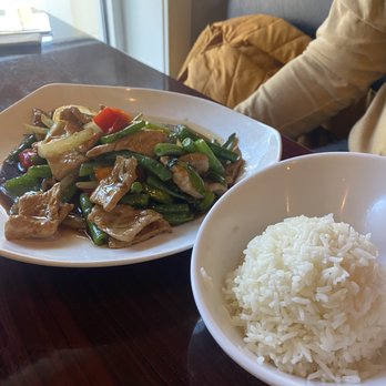 Sang Tong Thai - Kennett Square - Ka Prow with pork - Thai Near Me - Kennett Square, Pennsylvania Sang Tong Thai - Kennett Square - Ka Prow with pork - Thai Near Me - Kennett Square, Pennsylvania