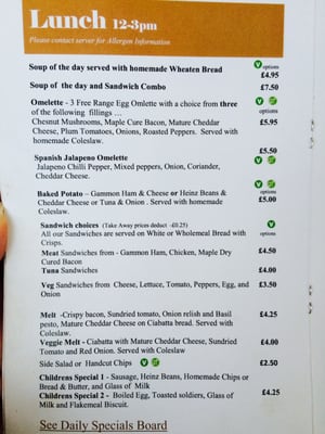 Menu photo 1 438 Coffee Bake Belfast, BFS
