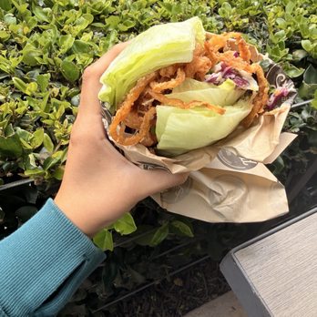 The Stand - American Classics Redefined - Miso Salmon Sandwich - New American Near Me - Irvine, California The Stand - American Classics Redefined - Miso Salmon Sandwich - New American Near Me - Irvine, California