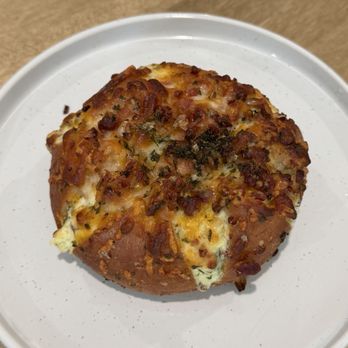 Calic Bagel - Bacon Scallion Calic - Bagels Near Me - Los Angeles, California Calic Bagel - Bacon Scallion Calic - Bagels Near Me - Los Angeles, California