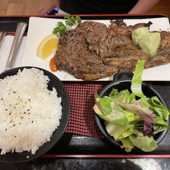 Teishoku - Ribeye steak - Japanese Near Me - Honolulu, Hawaii Teishoku - Ribeye steak - Japanese Near Me - Honolulu, Hawaii