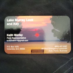 Lake Murray Lock and Key - Emergency locksmith 24/7 @ 803 407 1122.
