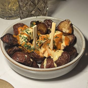 Firefly Tapas Kitchen + Bar - Potatos Patatas Bravas - Tapas/Small Plates Near Me - Las Vegas, Nevada Firefly Tapas Kitchen + Bar - Potatos Patatas Bravas - Tapas/Small Plates Near Me - Las Vegas, Nevada