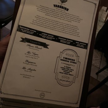 Yardbird - Southern Near Me - Las Vegas, Nevada Yardbird - Southern Near Me - Las Vegas, Nevada