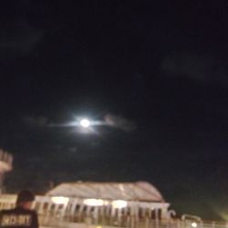 Polaroid Travels - Intele Travel - The moon from the paradise cruise