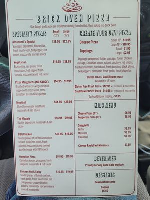 Menu photo 3 Antonucci’s Authentic Italian Spring Hill, TN Menu photo 3 Antonucci’s Authentic Italian Spring Hill, TN