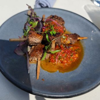 London House - Beef skewers - Hotels Near Me - Rosemont, Illinois