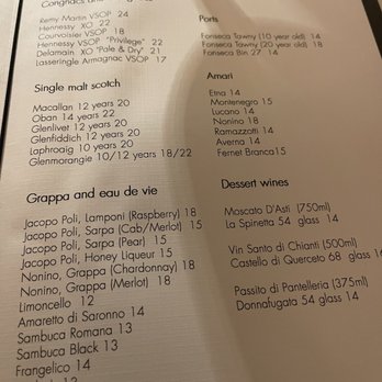 Novitá - Menu - Italian Near Me - New York, New York Novitá - Menu - Italian Near Me - New York, New York