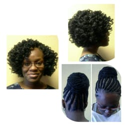 Shemekia Woods - 2 different braid looks