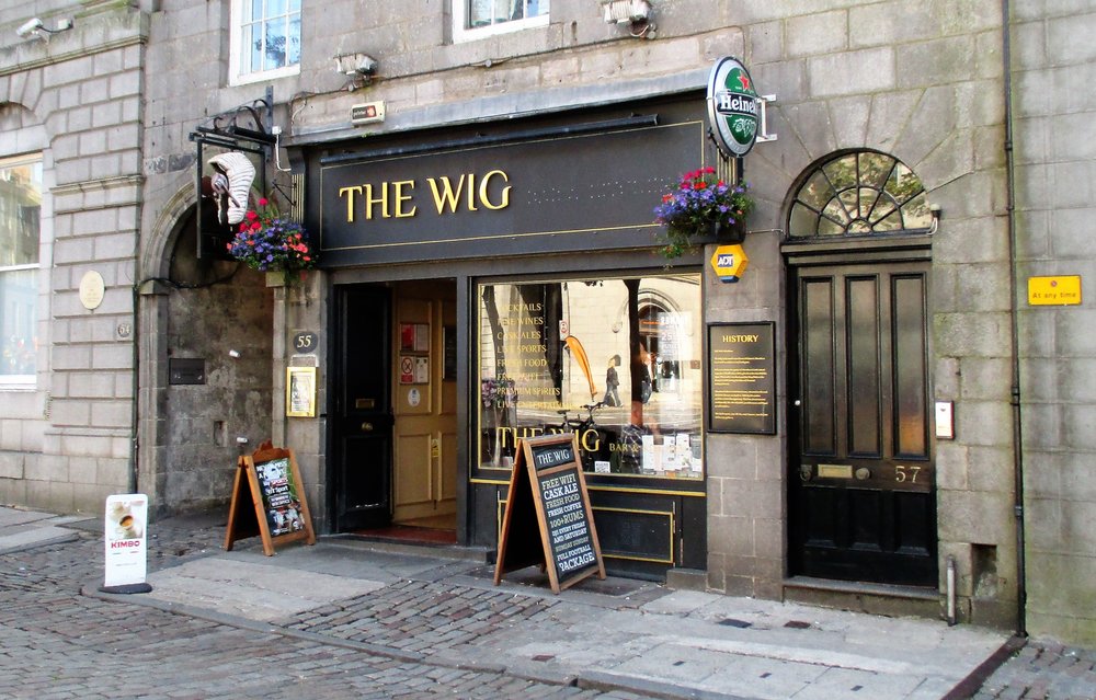 THE WIG 【55 Castle Street, Aberdeen, United Kingdom】 Pubs Phone
