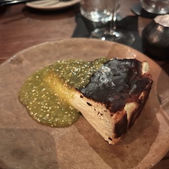 Palo Santo - Charcoal, cheesecake - New Mexican Cuisine Near Me - Atlanta, Georgia Palo Santo - Charcoal, cheesecake - New Mexican Cuisine Near Me - Atlanta, Georgia