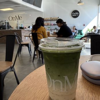 OnMe Cafe - jasmine matcha - Coffee & Tea Near Me - Ontario, California