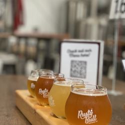Rusty Bull Brewery - Tasty flight