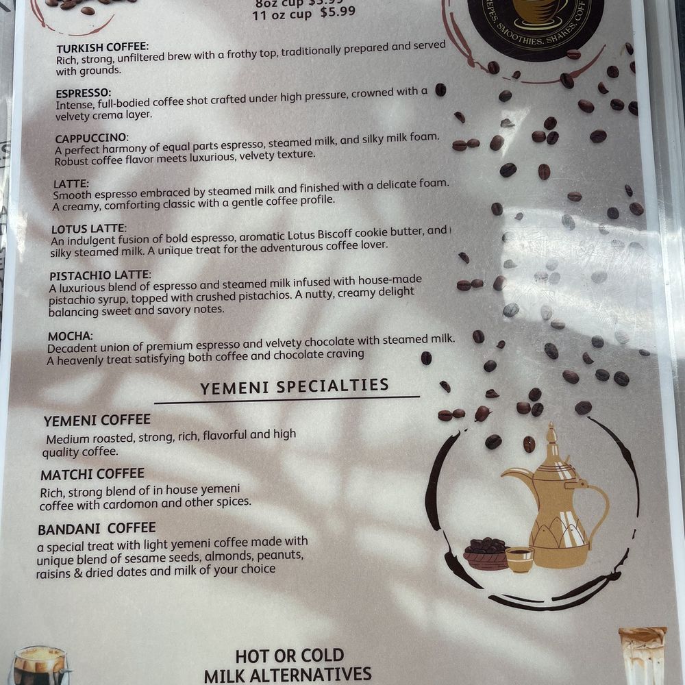 Matchi Matchi - Really interesting menu and lovely desserts to join the coffee. This is their special menu - Coffee & Tea Near Me - Greenville, North Carolina Matchi Matchi - Really interesting menu and lovely desserts to join the coffee. This is their special menu - Coffee & Tea Near Me - Greenville, North Carolina