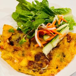 Vietnamese crepe was so good.
