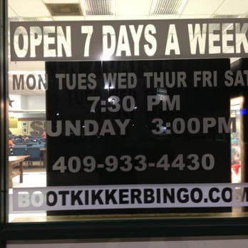 Boot Kikkers Bingo - Time - Bingo Halls Near Me - La Marque, Texas Boot Kikkers Bingo - Time - Bingo Halls Near Me - La Marque, Texas