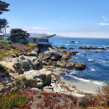 Carmel Beach - View of butterfly house - Beaches Near Me - Carmel-by-the-Sea, California