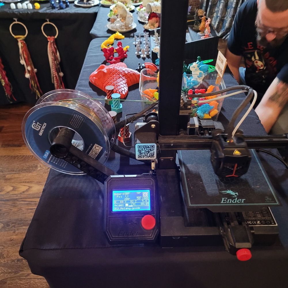 Texas Pythian Home - One vendor was doing 3D printing. - Weatherford, Texas Texas Pythian Home - One vendor was doing 3D printing. - Weatherford, Texas