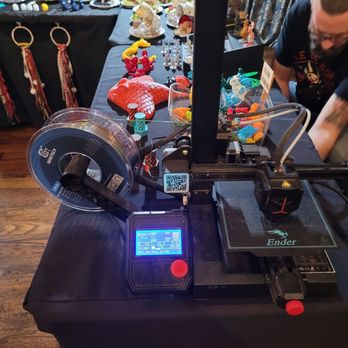Texas Pythian Home - One vendor was doing 3D printing. - Weatherford, Texas Texas Pythian Home - One vendor was doing 3D printing. - Weatherford, Texas
