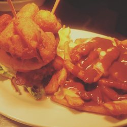 Pine Brook Pub - Boards, Bites, & Brews - Woodstock Burger