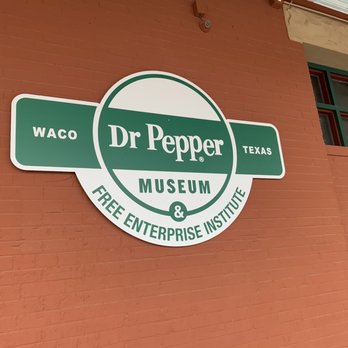 Dr Pepper Museum - Dr Pepper Museum signage - Museums Near Me - Waco, Texas Dr Pepper Museum - Dr Pepper Museum signage - Museums Near Me - Waco, Texas