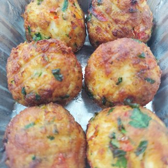 Wine'ing Butcher - Crab poppers (to go) - New American Near Me - Ashburn, Virginia Wine'ing Butcher - Crab poppers (to go) - New American Near Me - Ashburn, Virginia