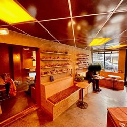 Carnelian Coffee - View from order corner
