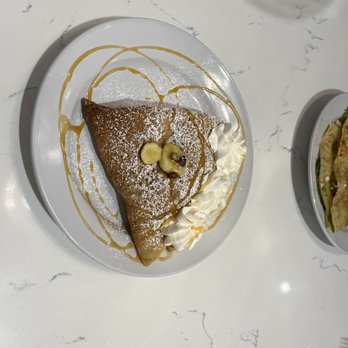 La Creme - banana crape - Coffee & Tea Near Me - Zeeland, Michigan La Creme - banana crape - Coffee & Tea Near Me - Zeeland, Michigan