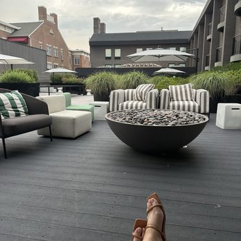The Satire - Second floor patio. - Hotels Near Me - Alexandria, Virginia The Satire - Second floor patio. - Hotels Near Me - Alexandria, Virginia