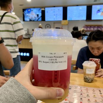 Timeless Tea - Milk Cream Pineapple - Desserts Near Me - Seattle, Washington
