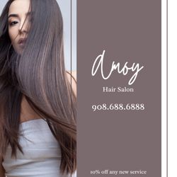 Amoy Salon and Spa - Come see us! We are open all weekend for all your hair care needs. 998.688.6888